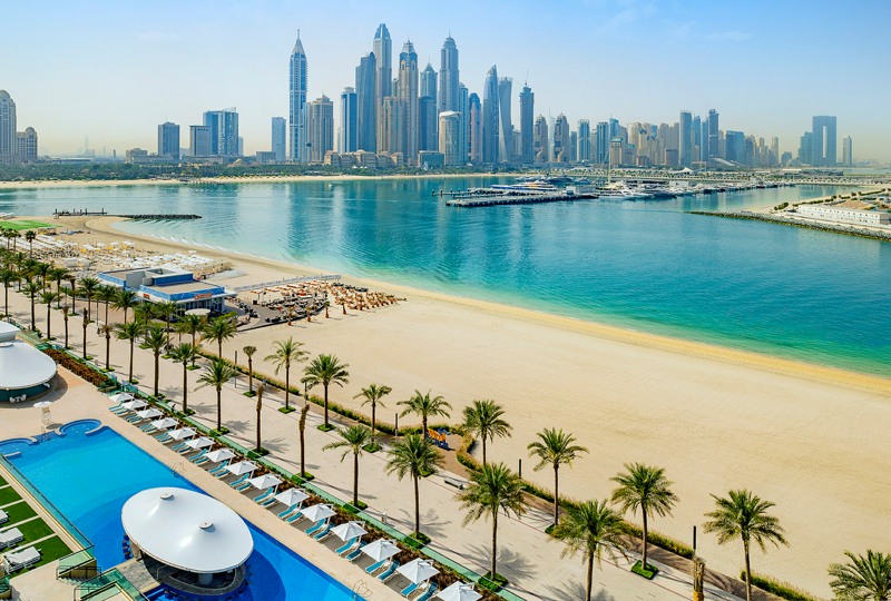 🔝Популярные пляжные отели Дубая. Летим на весенние каникулы🔝