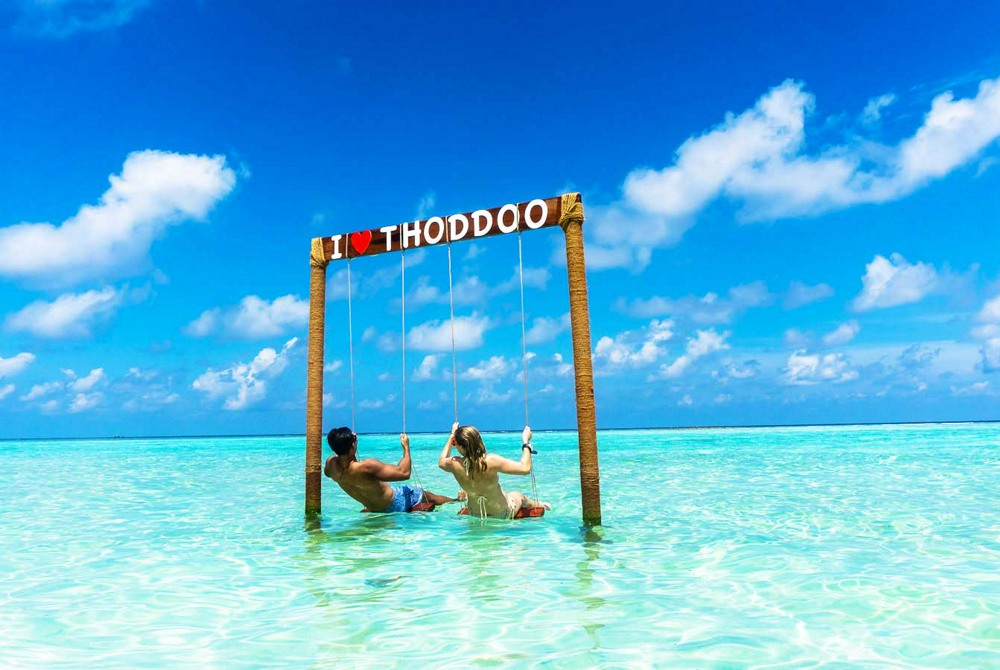 🏝️Отдых на атолле  Thoddoo✨✨