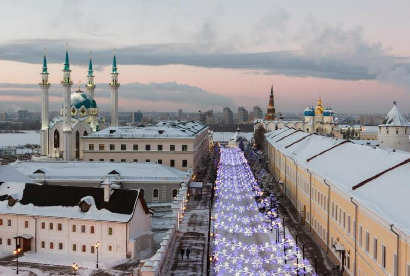 Новогодние каникулы в Казани, вылет 3 января, 6 января